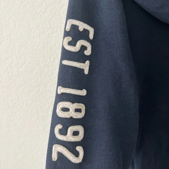 Vintage Abercrombie and Fitch Zip Up Hoodie Y2K Size S - Picture 5 of 8